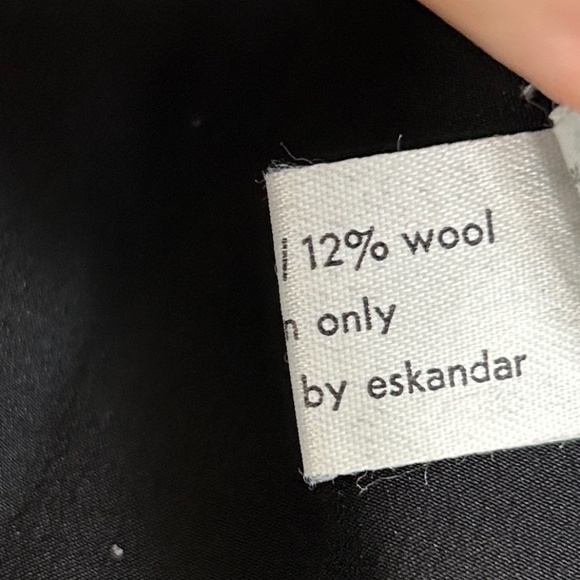 ESKANDAR Baby Lama / wool oversized coat - Picture 9 of 14